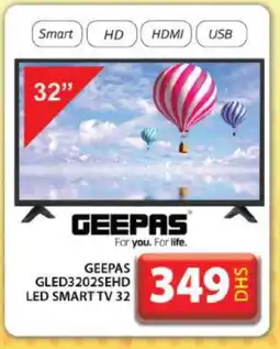 Grand Hyper Market GEEPAS Smart TV offer