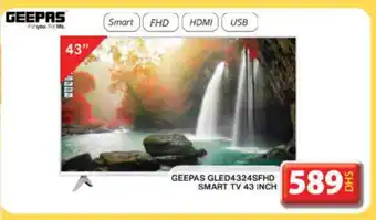 Grand Hyper Market GEEPAS Smart TV offer