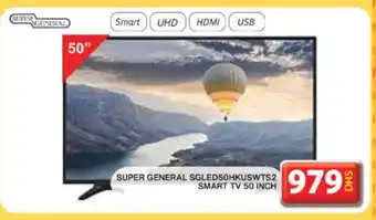 Grand Hyper Market SUPER GENERAL Smart TV offer