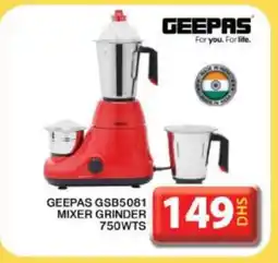 Grand Hyper Market GEEPAS Mixer / Grinder offer