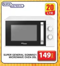 Grand Hyper Market SUPER GENERAL Microwave Oven offer