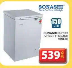 Grand Hyper Market SONASHI Freezer offer