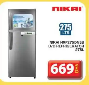 Grand Hyper Market NIKAI Refrigerator offer