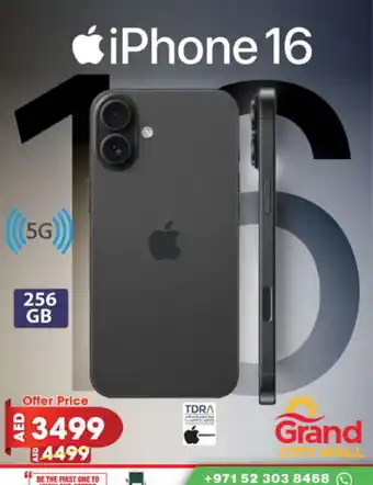 Grand Hyper Market APPLE iPhone 16 offer