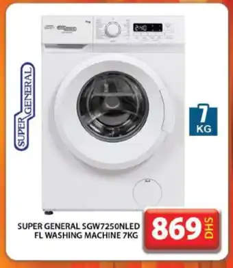 Grand Hyper Market SUPER GENERAL Washer / Dryer offer