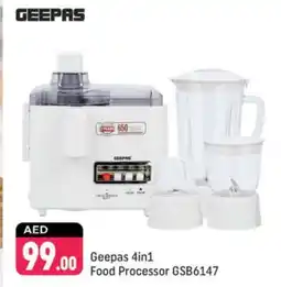 Shaklan GEEPAS Food Processor offer