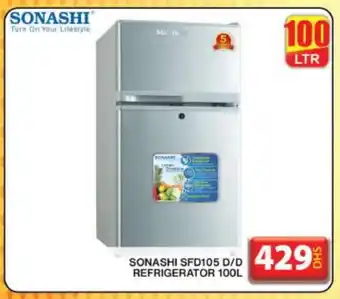 Grand Hyper Market SONASHI Refrigerator offer