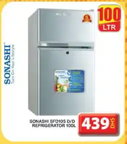 Grand Hyper Market SONASHI Refrigerator offer