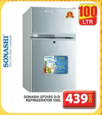 Grand Hyper Market SONASHI Refrigerator offer