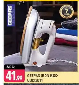 Shaklan GEEPAS Ironbox offer