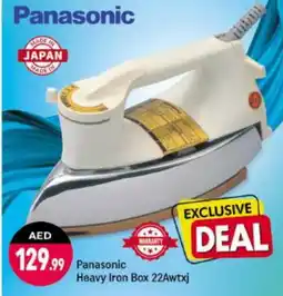 Shaklan PANASONIC Ironbox offer