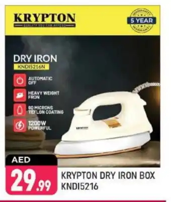 Shaklan KRYPTON Ironbox offer