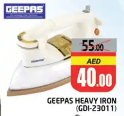 Al Madina GEEPAS Ironbox offer