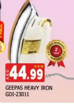 Al Madina GEEPAS Ironbox offer