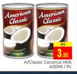 Pasons AMERICAN CLASSIC Coconut Milk offer