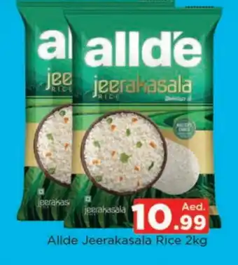 Al Madina ALLDE Jeerakasala Rice offer