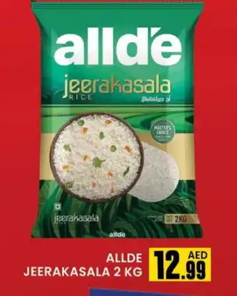 Al Madina ALLDE Jeerakasala Rice offer