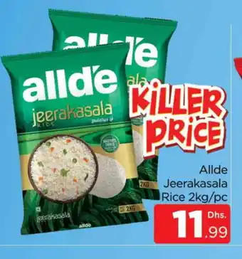 Al Madina ALLDE Jeerakasala Rice offer