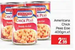 Al Madina AMERICANA Chick Peas offer