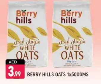 Shaklan BERRY HILLS Oats offer