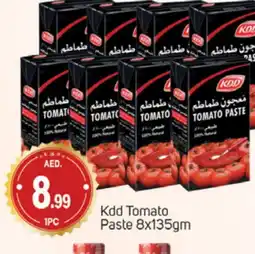 Talal Market KDD Tomato Paste offer