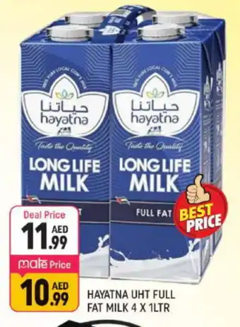 Shaklan HAYATNA Long Life / UHT Milk offer