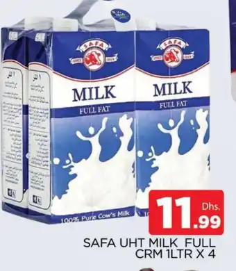 Al Madina SAFA Long Life / UHT Milk offer