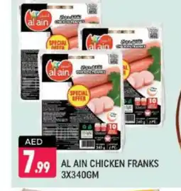 Shaklan AL AIN Chicken Franks offer