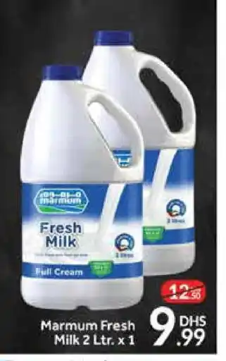 Mango Hypermarket LLC MARMUM Fresh Milk offer