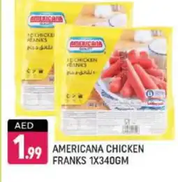 Shaklan AMERICANA Chicken Franks offer