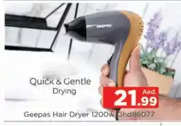 Al Madina GEEPAS Hair Appliances offer