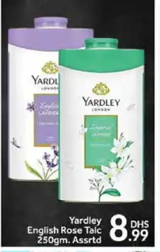 Al Madina YARDLEY Talcum Powder offer