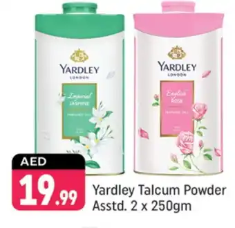 Shaklan YARDLEY Talcum Powder offer