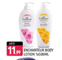 Shaklan Enchanteur Body Lotion & Cream offer