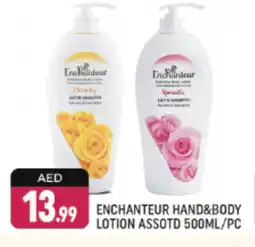 Shaklan Enchanteur Body Lotion & Cream offer