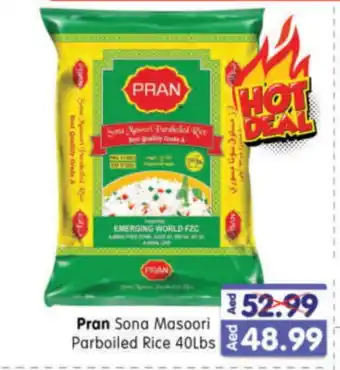 Al Madina Hypermarket PRAN Masoori Rice offer