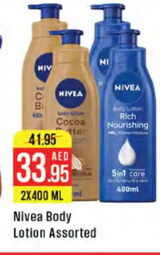 West Zone Supermarket Nivea Body Lotion & Cream offer