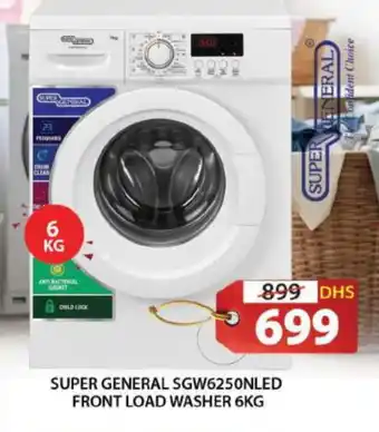 Grand Hyper Market SUPER GENERAL Washer / Dryer offer