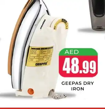 Meena Al Madina Hypermarket GEEPAS Ironbox offer