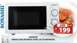 Grand Hyper Market SONASHI Microwave Oven offer