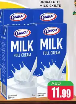 Meena Al Madina Hypermarket UNIKAI Long Life / UHT Milk offer