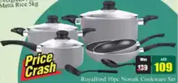 Al Madina Royalford  nonstk cookware set offer