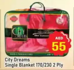 Al Madina City Dreams Single Blanket offer