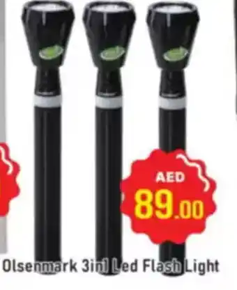 Al Madina Olsenmark 3in1 Led Flash Light offer