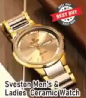 Al Madina Sveston men's & ladies ceramic watch offer