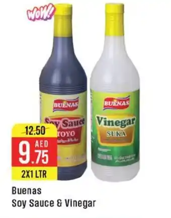 West Zone Supermarket Buenas Soy Sauce & Vinegar offer