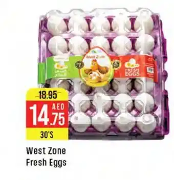 West Zone Supermarket West Zone Fresh Eggs offer