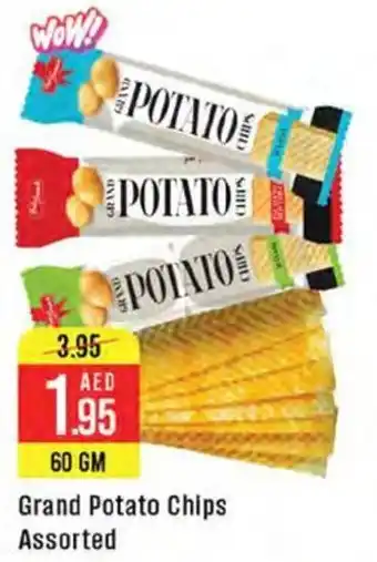 West Zone Supermarket Grand Potato Chips Assorted offer