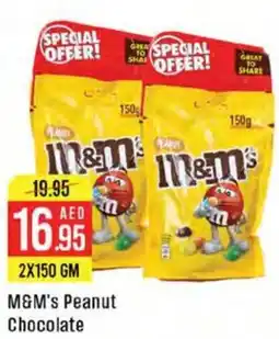 West Zone Supermarket M&M's Peanut Chocolate offer