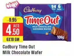 West Zone Supermarket Cadbury Time Out Milk Chocolate Wafer offer